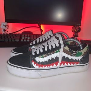 Custom ‘BAPE’ Vans